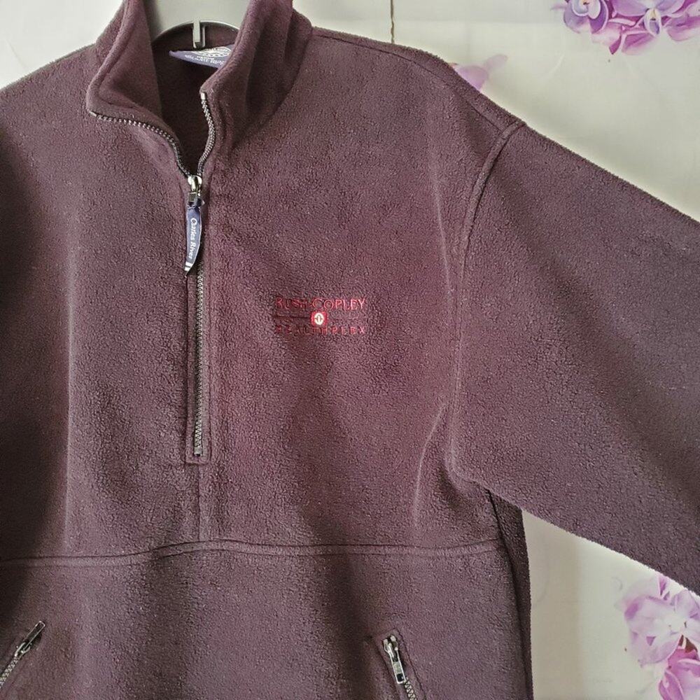 Charles River Heavyweight Fleece 1/4 Zip Pullover M - Picture 8 of 11